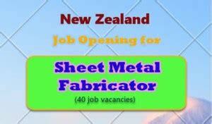 Urgent! Aluminium fabrication jobs in New Zealand 